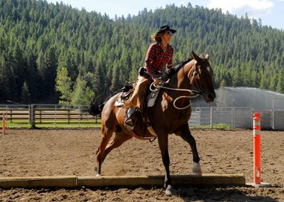 Horsemanship skills at McGinnis Meadows Cattle and Guest Ranch